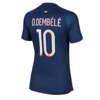 Dámy Fotbalový dres Paris Saint-Germain Ousmane Dembele #10 2023-24 Domácí Krátký Rukáv